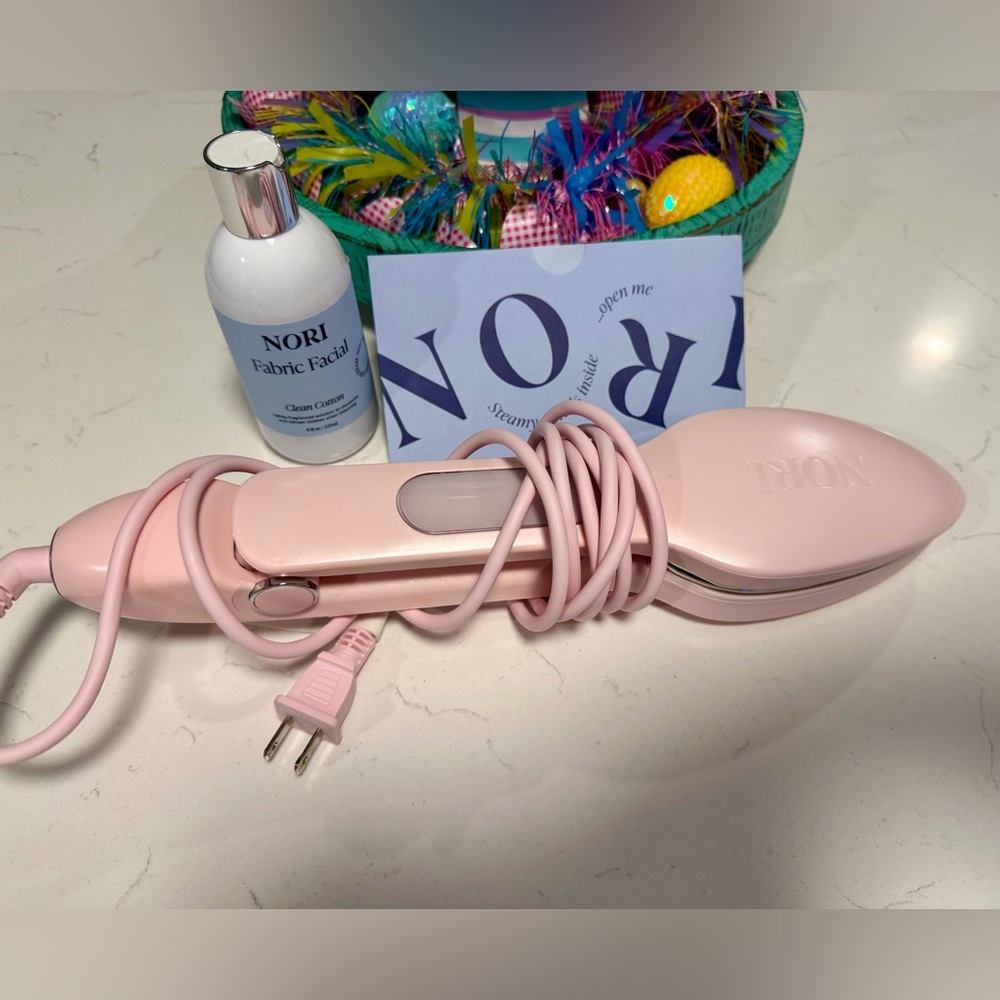 Nori Press Steam Iron - Pink